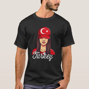 Turkish Girl Turkey Swea T-Shirt