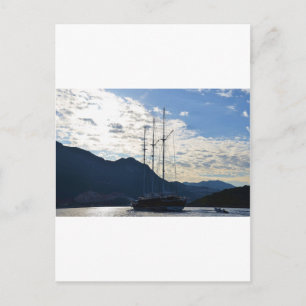 Turkish Gulet In Kas Postcard