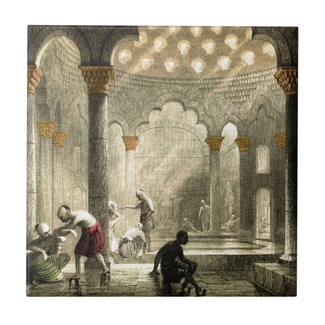 Turkish Hamam Tile (Front)