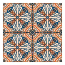 Turkish Inspired: Textured Navy & Terracotta