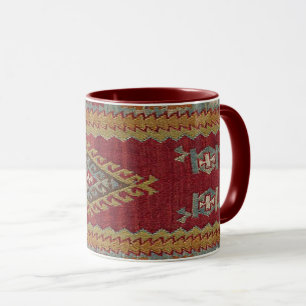 Turkish Kilim Carpet Rug Mug