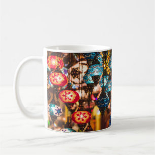Turkish lamps: mosaic glass art coffee mug