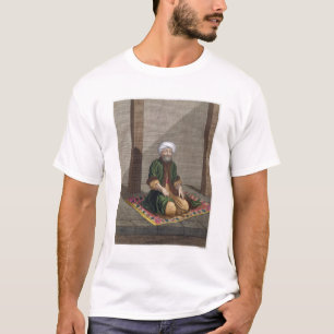 Turkish Man, praying, 18th century (engraving) T-Shirt