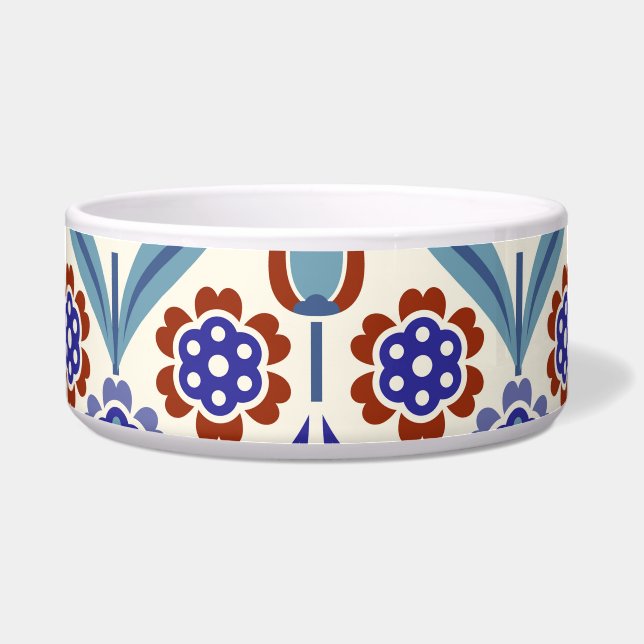 Turkish Mosaic: Colourful Seamless Pattern (Front)