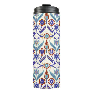 Turkish Mosaic: Colourful Seamless Pattern Thermal Tumbler