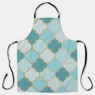 Turkish Mosque Window Seamless Pattern. Ramadan mu Apron
