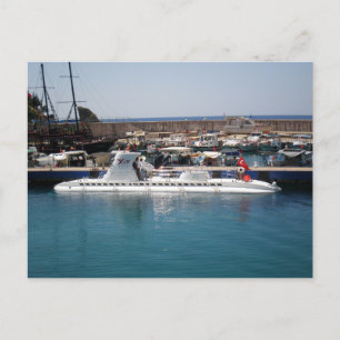 Turkish pleasure submarine postcard
