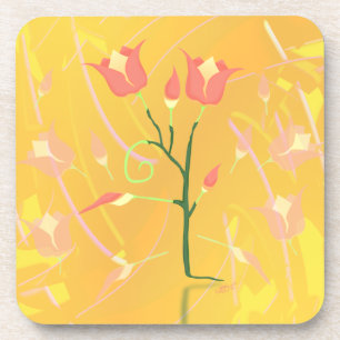 Turkish Poppy Coaster