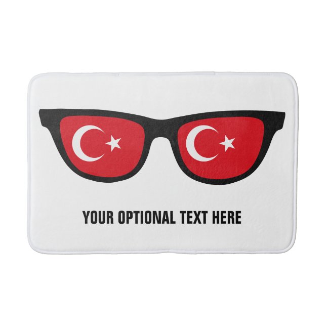 Turkish Shades custom bath mats (Front)