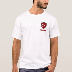 Turkish shield flag T-Shirt