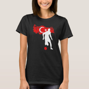 Turkish Soccer Player Turkey Flag 1 T-Shirt