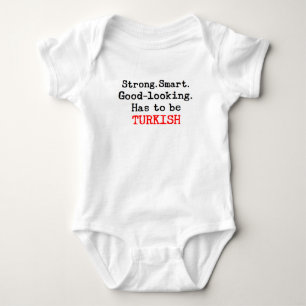 turkish strong baby bodysuit
