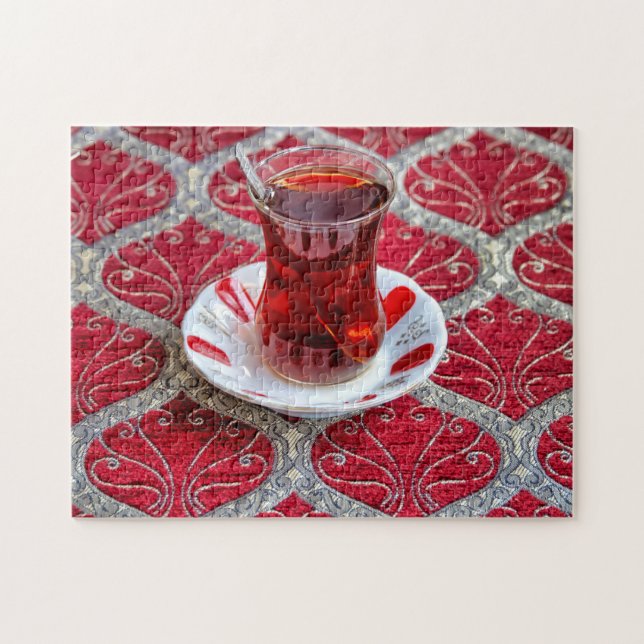 Turkish tea jigsaw puzzle (Horizontal)