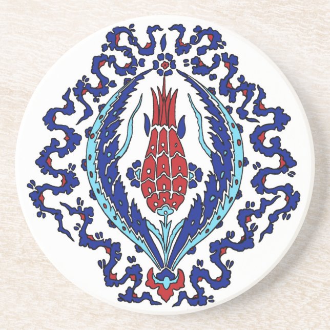 Turkish tile Coaster (Front)