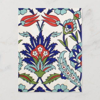 Turkish tile Postcard