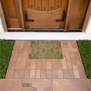 Turkish Traditional Arabesque  Arab Persian Carpet Doormat