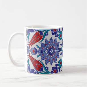 Turkish Tulip Oriental Arabesque Floral Visual art Coffee Mug