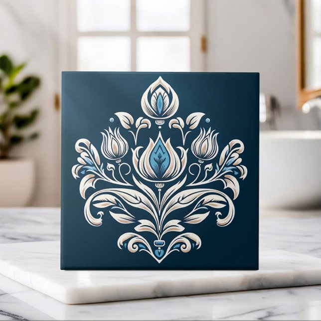 Turkish tulip Ottoman-inspired Tile (Creator Uploaded)