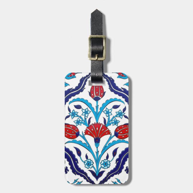 Turkish tulips Luggage Tag (Front Vertical)