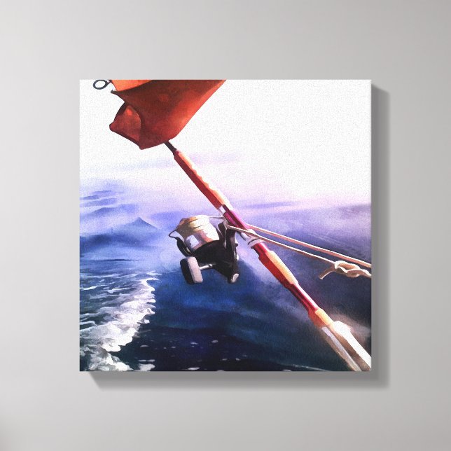 Turkish Vacation Fishing Trip  Canvas Print (Front)