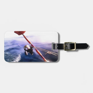 Turkish Vacation Fishing Trip Luggage Tag
