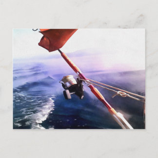 Turkish Vacation Fishing Trip  Postcard