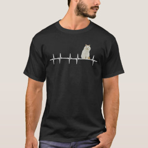 Turkish Van Cat Heartbeat T-Shirt