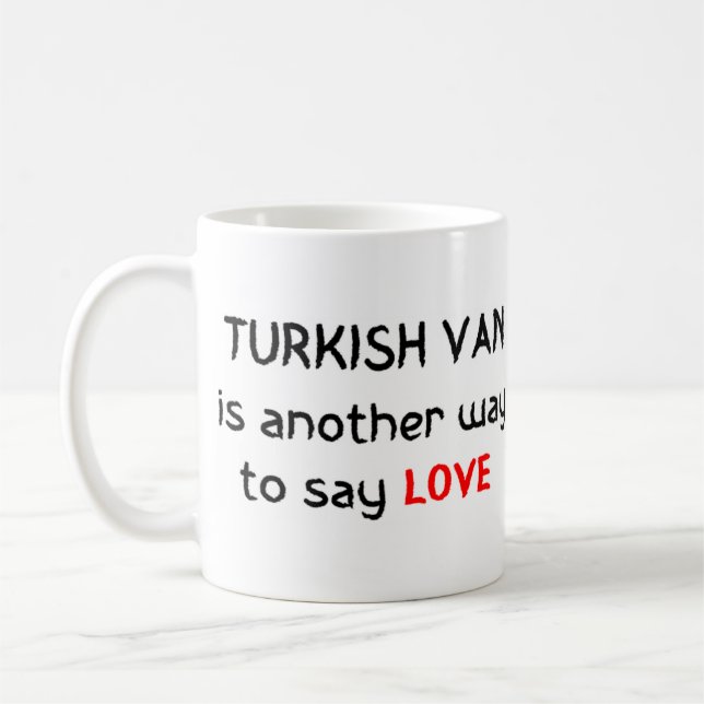 turkish van love Mug (Left)