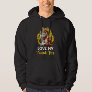 Turkish Van LOVE MY TURKISH VAN CAT Turkish Vans M Hoodie