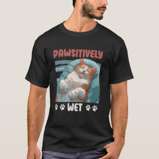 Turkish Van PAWSITIVELY WET Turkish Van Cats Owner T-Shirt