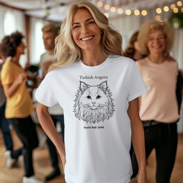 Turkish Van Portrait T-Shirt (Creator Uploaded)