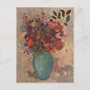 Turkish Vase by Bertrand-Jean Redon Postcard