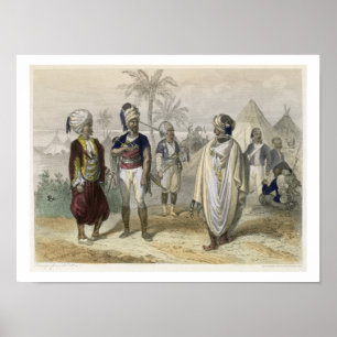 Turkish Volunteers' Camp, from 'Constantinople and Poster