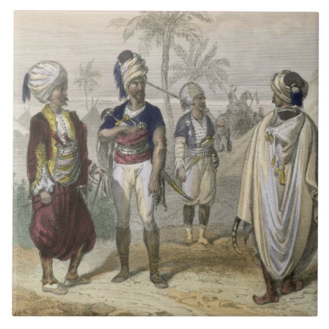 Turkish Volunteers' Camp, from 'Constantinople and Tile (Front)
