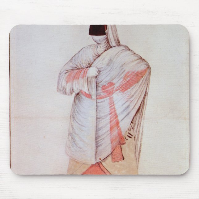 Turkish Woman Mouse Mat (Front)