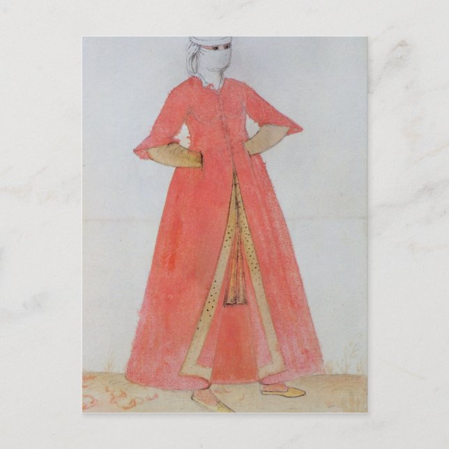 Turkish Woman Postcard (Front)