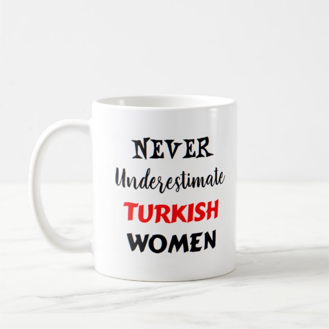 turkish women coffee mug (Left)