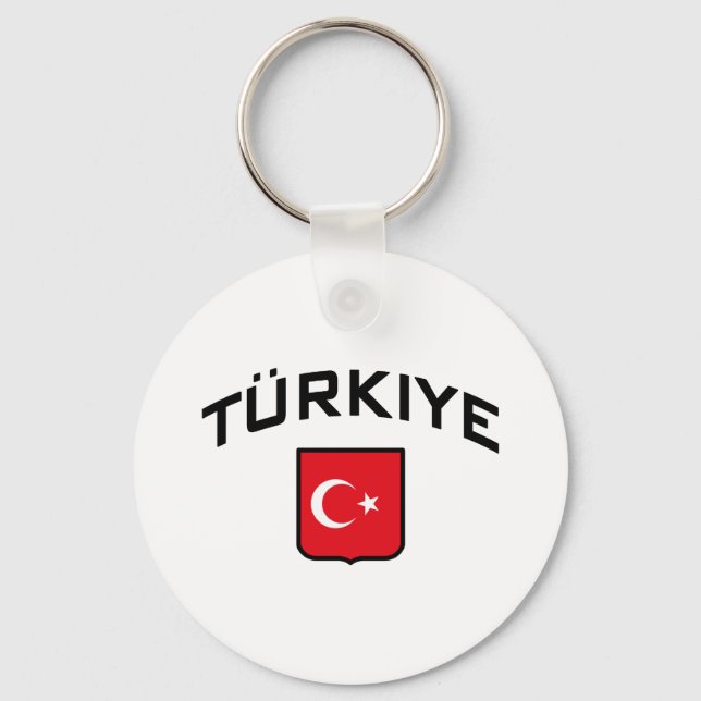 Turkiye Key Ring (Front)