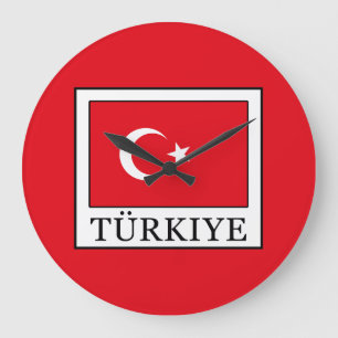 Türkiye Large Clock