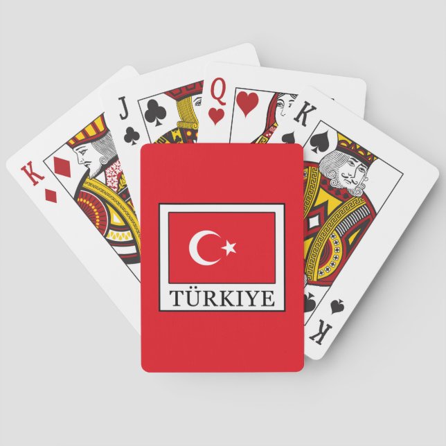 Türkiye Playing Cards (Back)