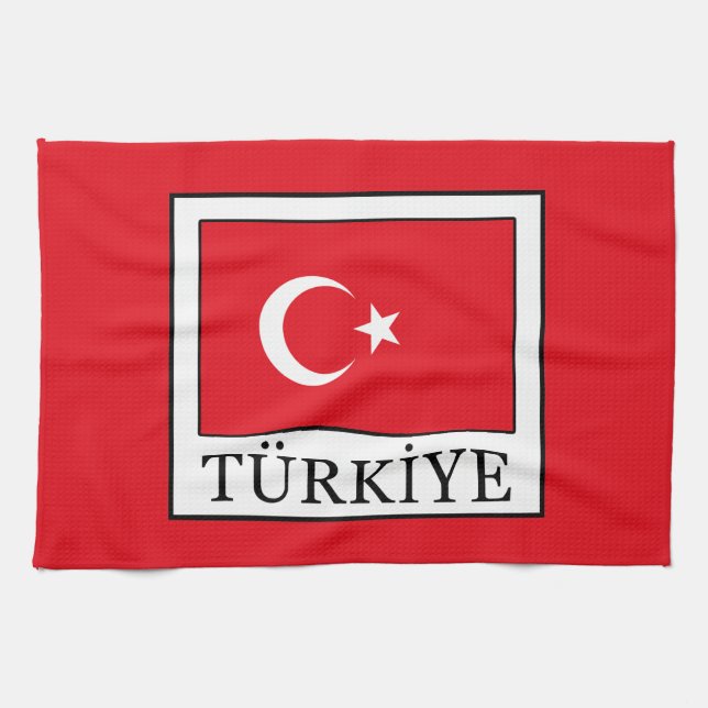 Türkiye Tea Towel (Horizontal)