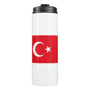 Türkiye - Turkey Flag Thermal Tumbler