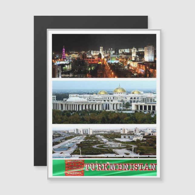 Turkmenistan - Mosaic - (Front/Back)