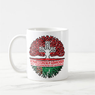 Turkmenistan Turkmenisch Schweizer Schweiz Baum Coffee Mug