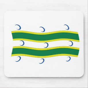 Turkmens Flag Mousepad