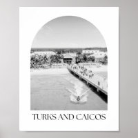Turks and Caicos Arch Photo Print
