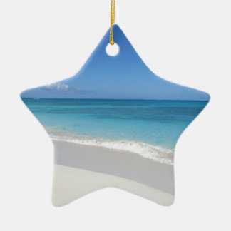 Turks and Caicos Dream Beach Ceramic Tree Decoration