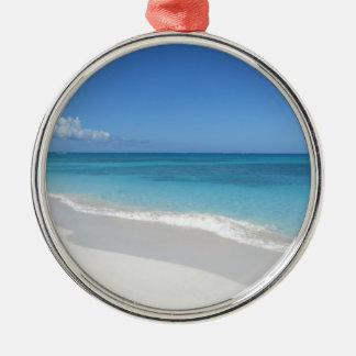 Turks and Caicos Dream Beach Metal Tree Decoration