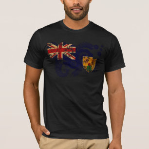 Turks and Caicos Flag T-Shirt