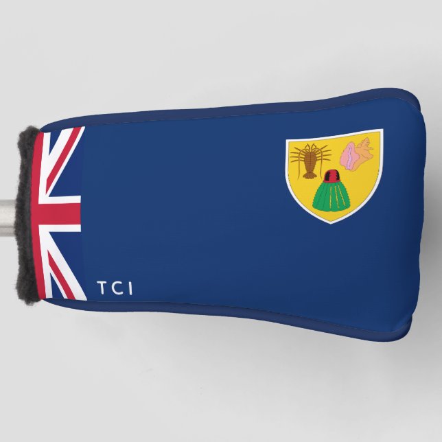Turks and Caicos Golf Head Cover (Front)